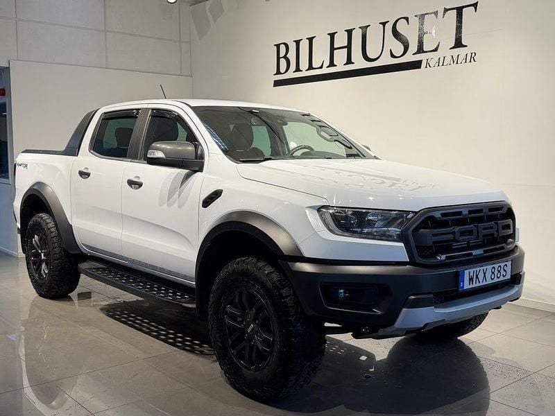 Vit Begagnad 2020 Ford Ranger Raptor Pickup | 399 900 kr (Dyr) - Bild 1/4