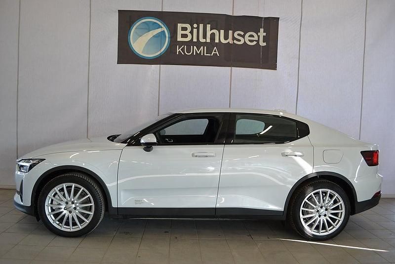 Begagnad Polestar 2 Long Range Single Motor 169 kW (231 HK) 2022 Silver Halvkombi