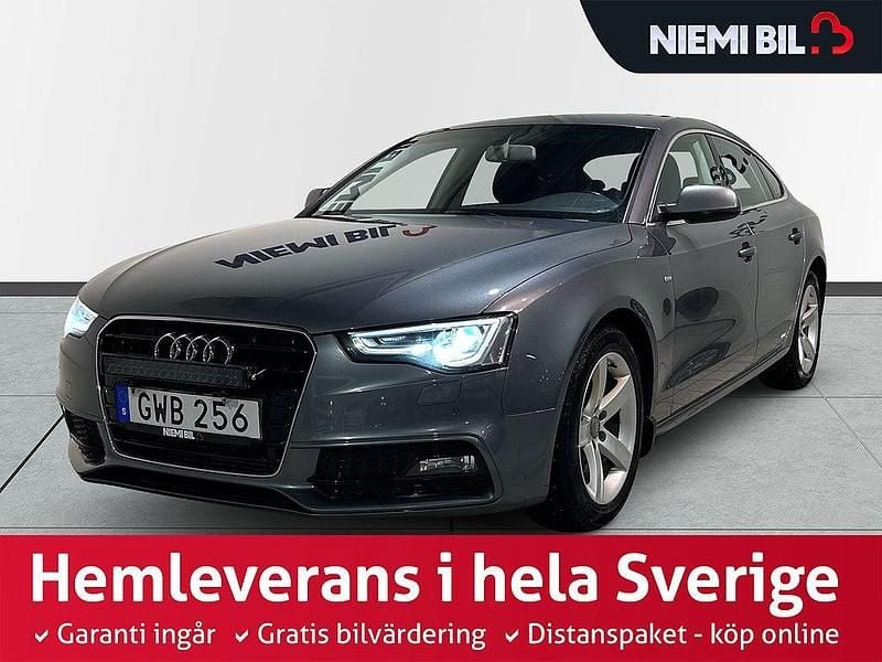 Begagnad Audi A5 Sportback 177 HK (130 kW) 2014 Grå Halvkombi