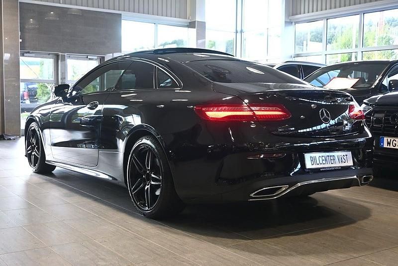Begagnad Mercedes E220 AMG 194 HK (142 kW) 2019 Svart Sportkupé