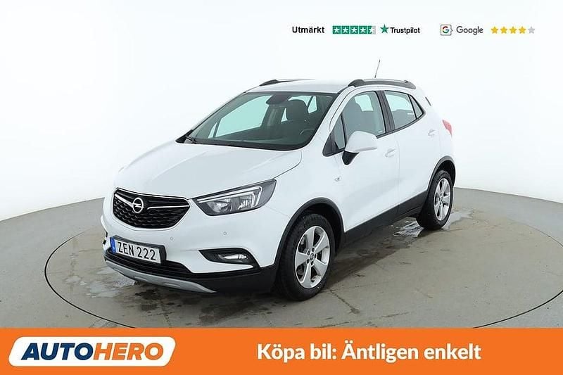 Vit Begagnad 2017 Opel Mokka X Edition SUV | 137 000 kr (Marknadspris) - Bild 1/4