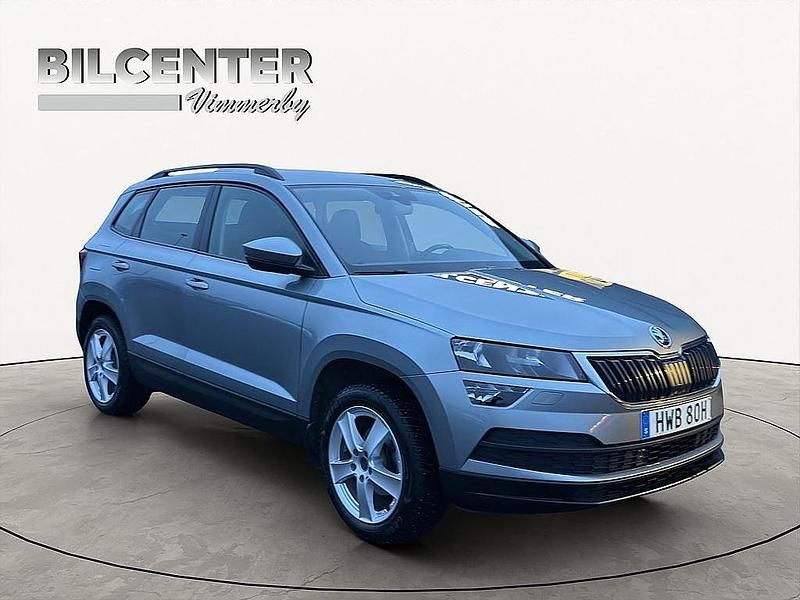Grå Begagnad 2019 Skoda Karoq SUV | 169 500 kr - Bild 1/4