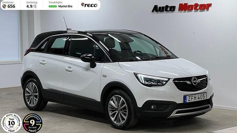 Vit Begagnad 2017 Opel Crossland X SUV | 119 900 kr (Marknadspris) - Bild 1/3