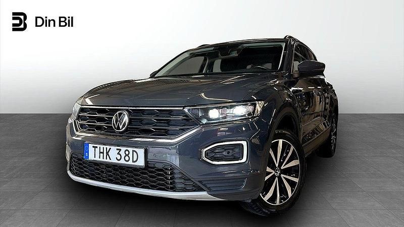 Grå Begagnad 2020 VW T-Roc SUV | 239 900 kr (Lite dyr) - Bild 1/4