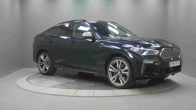 Svart Begagnad 2020 BMW X6 M50 SUV | 749 000 kr - Bild 1/1