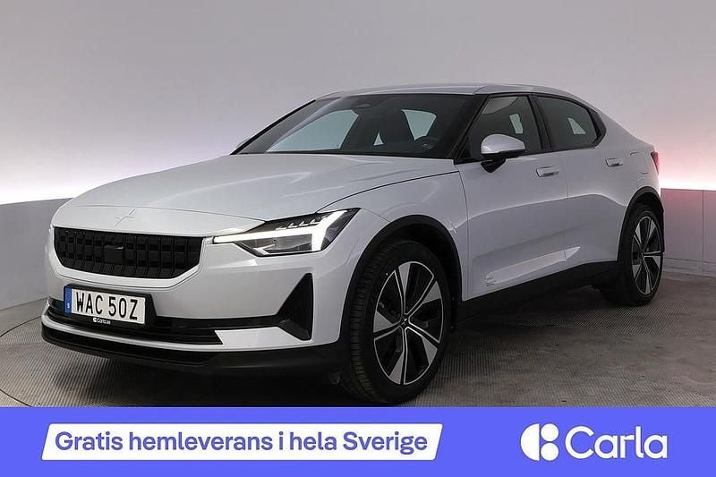 Silver Begagnad 2022 Polestar 2 Standard Range Single Motor Halvkombi | 299 990 kr (Marknadspris) - Bild 1/4