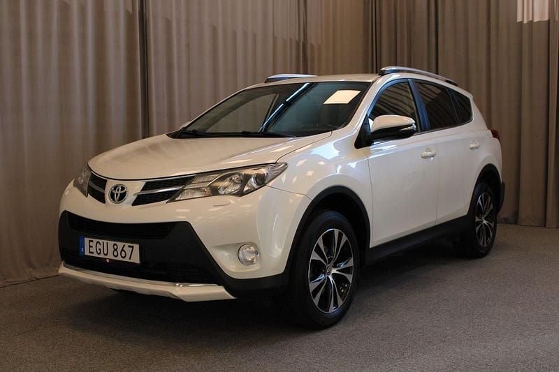 Vit Begagnad 2015 Toyota RAV4 Edition SUV | 114 800 kr (Marknadspris) - Bild 1/4