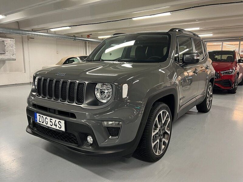 Mörkgrå Begagnad 2022 Jeep Renegade SUV | 309 000 kr - Bild 1/4