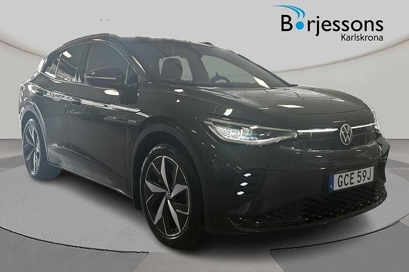 Mörkgrå (grå) Begagnad 2022 VW ID.4 GTX SUV | 399 000 kr (Superpris) - Bild 1/4