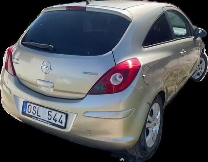 Grå Begagnad 2008 Opel Corsa Halvkombi | 22 000 kr (Marknadspris) - Bild 1/2