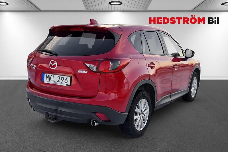 Begagnad Mazda CX-5 151 HK (111 kW) 2015 Röd SUV
