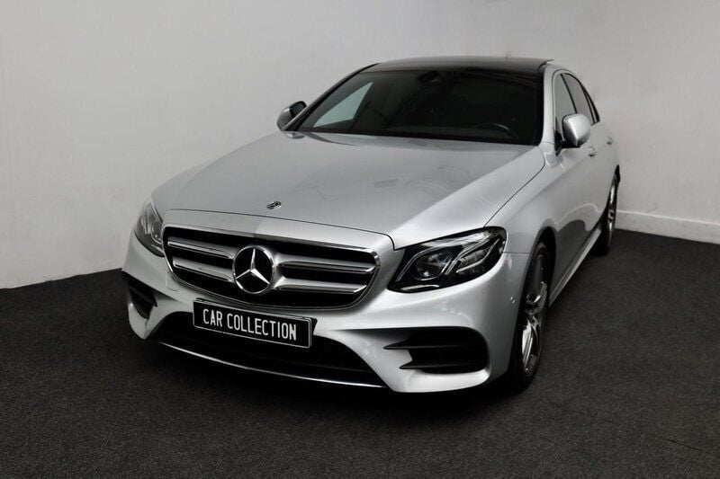 Silver Begagnad 2017 Mercedes E220 Sedan | 329 900 kr (Marknadspris) - Bild 1/4
