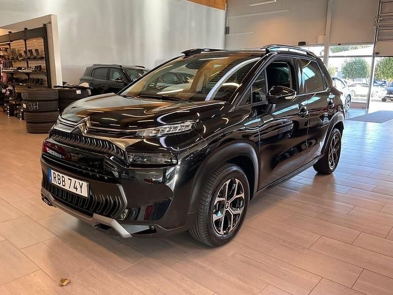 Svart Begagnad 2024 Citroën C3 Aircross PureTech SUV | 188 000 kr (Marknadspris) - Bild 1/4