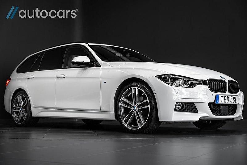 Vit Begagnad 2019 BMW 320 M Sport Kombi | 348 000 kr (Dyr) - Bild 1/4