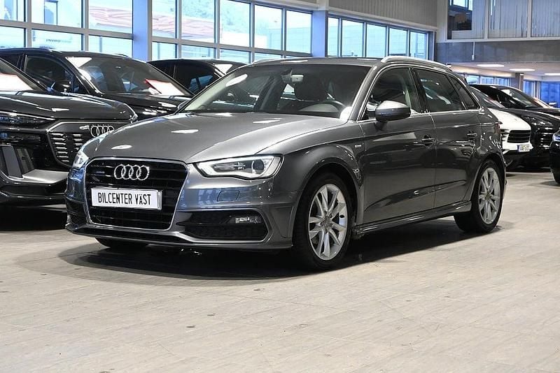 Begagnad Audi A3 S-Line 110 HK (80 kW) 2016 Monsungrå metallic SUV