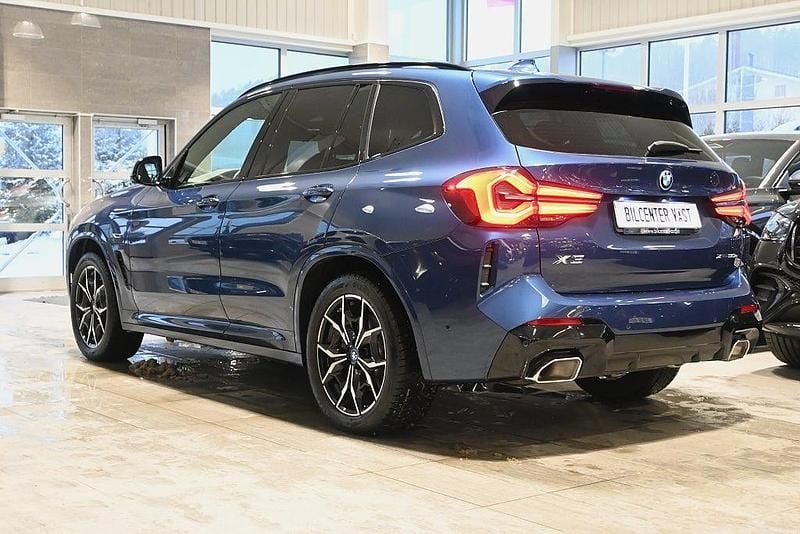 Begagnad BMW X3 M Sport 184 HK (135 kW) 2022 Blå SUV
