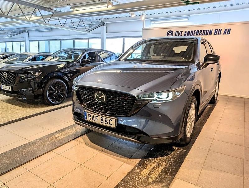 Begagnad Mazda CX-5 Homura-Line 194 HK (142 kW) 2022 Blå SUV