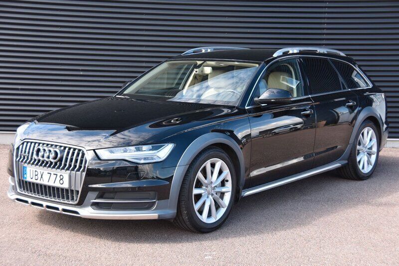 Svart Begagnad 2018 Audi A6 Allroad Proline Kombi | 309 900 kr (Bra pris) - Bild 1/4
