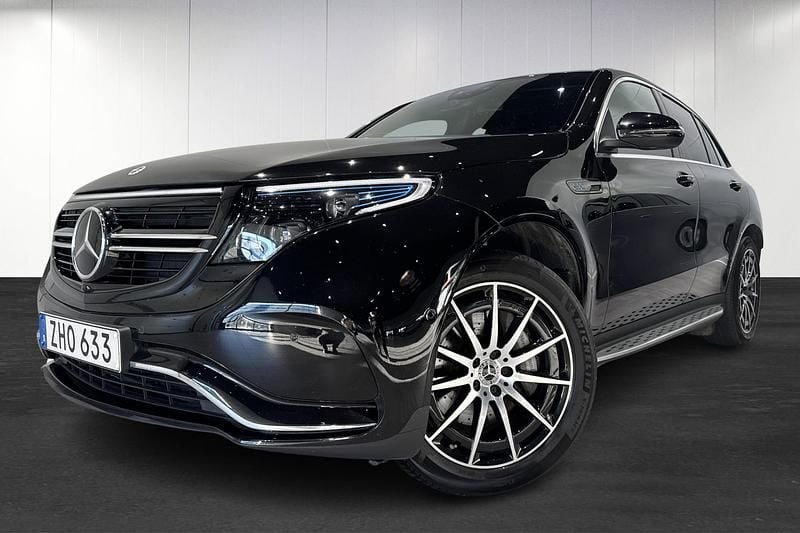 Svart Begagnad 2020 Mercedes EQC400 AMG SUV | 379 900 kr (Marknadspris) - Bild 1/4