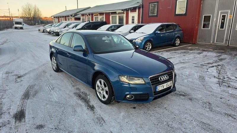 Blå Begagnad 2008 Audi A4 Sedan | 49 900 kr (Bra pris) - Bild 1/4