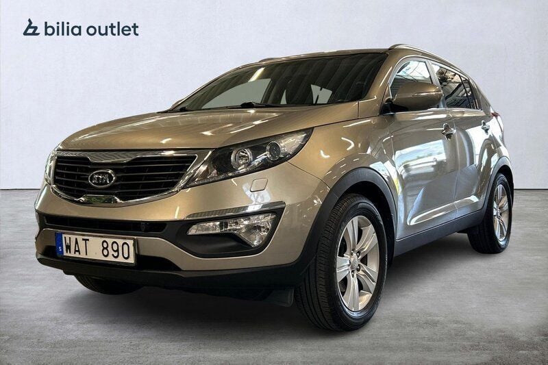 Grå Begagnad 2012 Kia Sportage Comfort SUV | 124 900 kr (Lite dyr) - Bild 1/3
