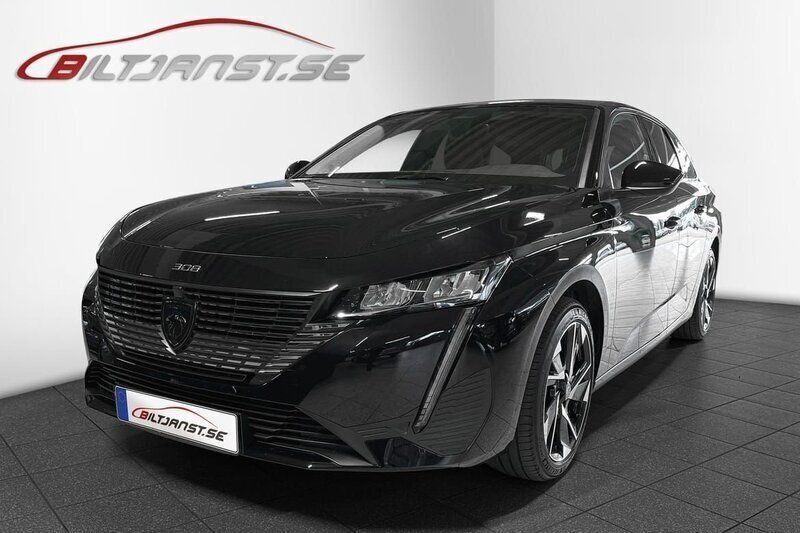 Svart Begagnad 2024 Peugeot 308 GTi Kombi | 279 900 kr (Bra pris) - Bild 1/4