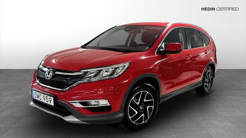 Röd (red) Begagnad 2018 Honda CR-V Elegance Plus SUV | 219 000 kr (Lite dyr) - Bild 1/4