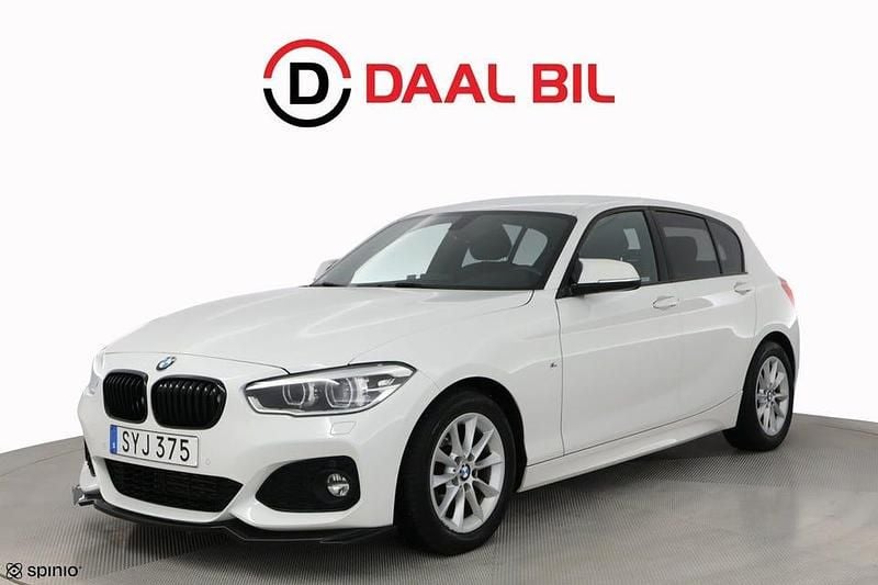 Begagnad BMW 118 M Sport 136 HK (100 kW) 2018 Vit Halvkombi
