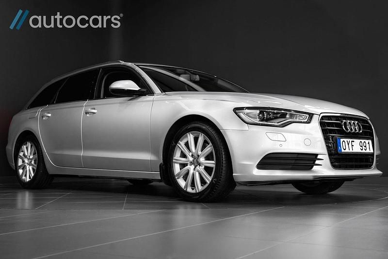 Silver Begagnad 2011 Audi A6 Comfort Kombi | 138 000 kr (Marknadspris) - Bild 1/4