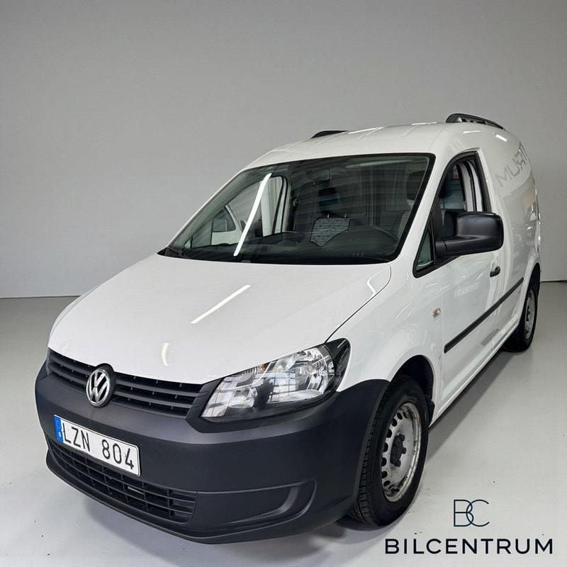 Vit Begagnad 2012 VW Caddy Minibuss | 63 900 kr (Marknadspris) - Bild 1/4