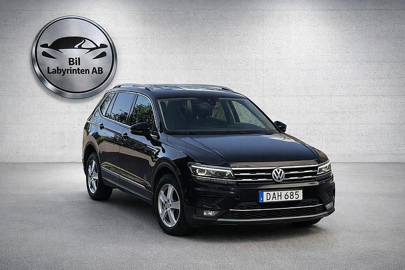 Begagnad VW Tiguan Allspace GT 191 HK (140 kW) 2017 Svart SUV