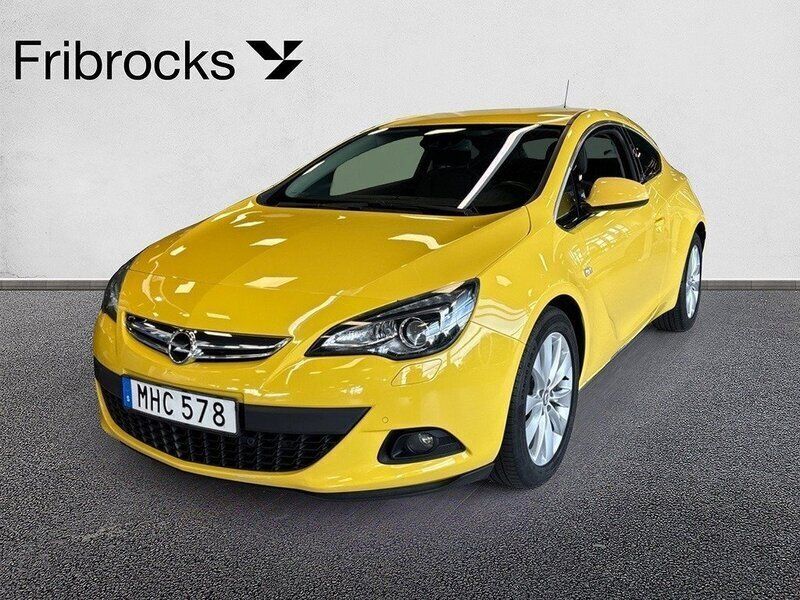 Gul Begagnad 2011 Opel Astra GTC Halvkombi | 89 900 kr - Bild 1/4