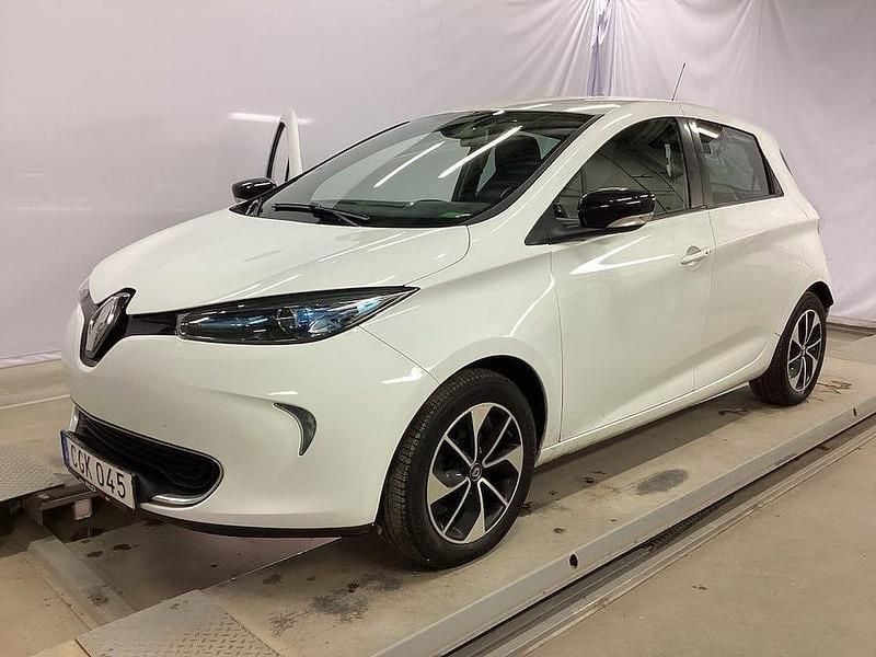 Vit Begagnad 2018 Renault Zoe Halvkombi | 109 900 kr (Marknadspris) - Bild 1/4