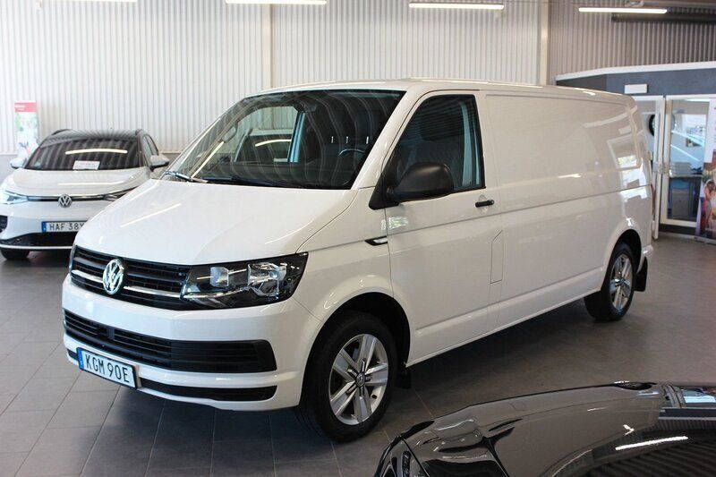Vit Begagnad 2019 VW T6.1 Van | 324 500 kr (Marknadspris) - Bild 1/4