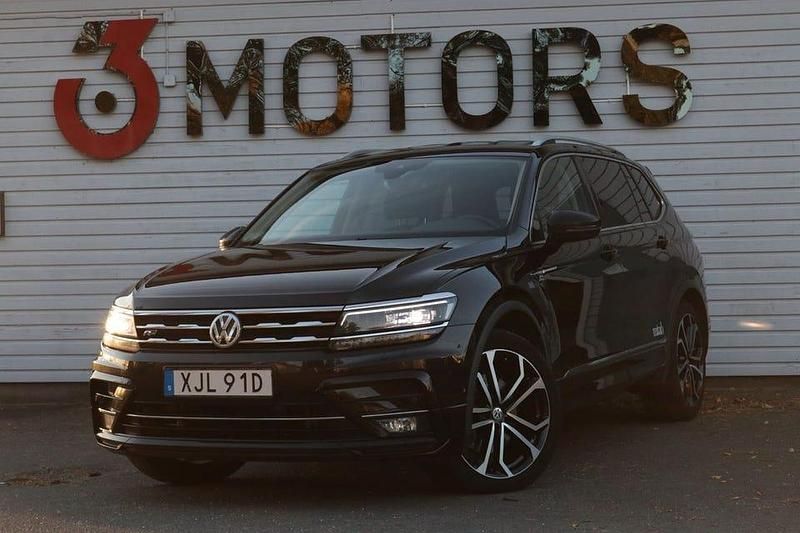 Svart Begagnad 2021 VW Tiguan Allspace GT SUV | 257 900 kr (Superpris) - Bild 1/4