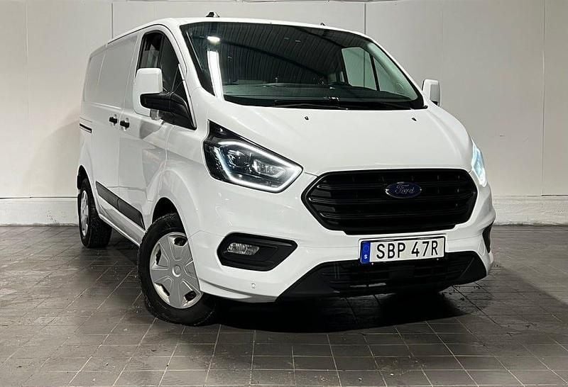 Vit Begagnad 2020 Ford Transit Custom | 99 900 kr (Bra pris) - Bild 1/4