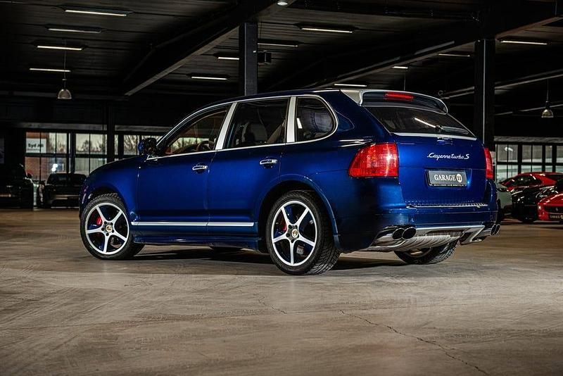 Begagnad Porsche Cayenne Turbo S 521 HK (383 kW) 2006 Blå SUV