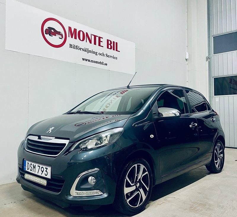 Grå Begagnad 2014 Peugeot 108 Cab | 89 900 kr (Dyr) - Bild 1/4