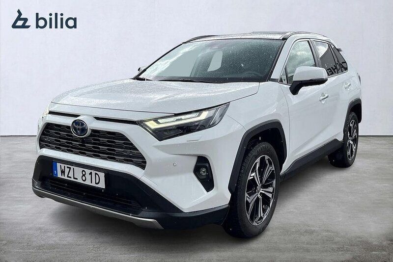 Vit Begagnad 2022 Toyota RAV4 Hybrid Executive SUV | 409 900 kr (Marknadspris) - Bild 1/4
