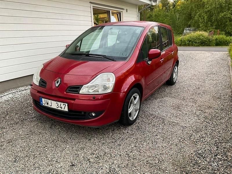 Röd Begagnad 2009 Renault Modus Minibuss | 49 000 kr (Dyr) - Bild 1/4