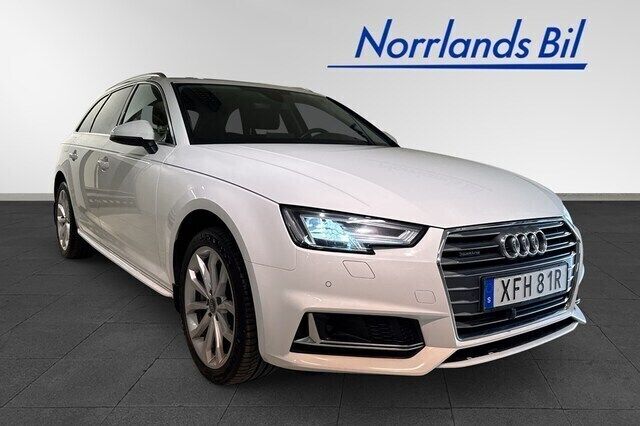 Vit (ibisvit) Begagnad 2019 Audi A4 Comfort Kombi | 239 000 kr (Lite dyr) - Bild 1/4