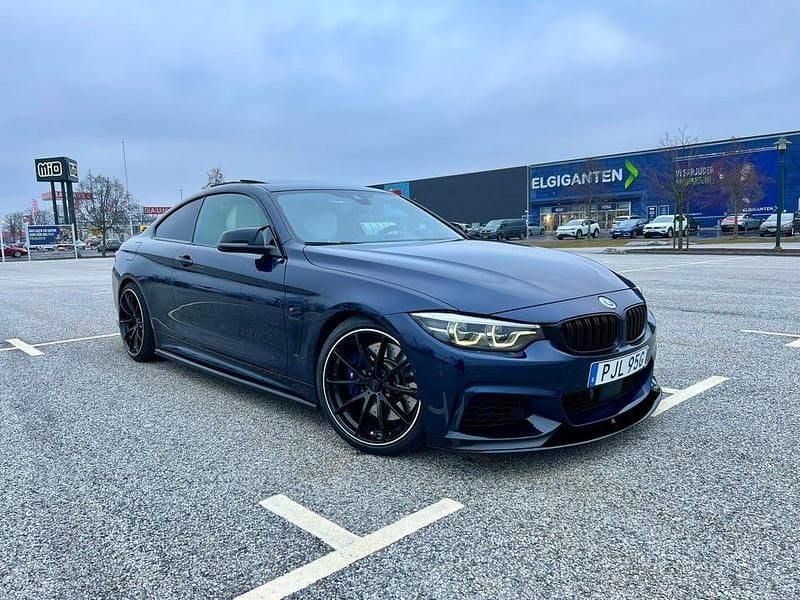 Begagnad BMW 440 326 HK (239 kW) 2020 Tanzanite blue Sportkupé