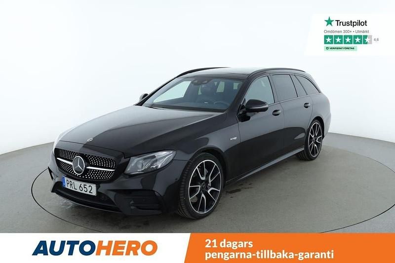 Svart Begagnad 2018 Mercedes E43 AMG AMG Sedan | 399 000 kr - Bild 1/4
