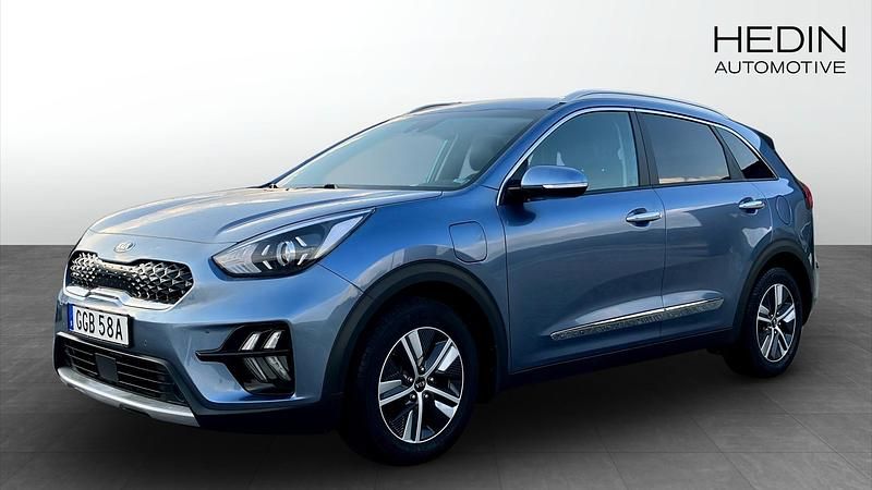 Blå (blue) Begagnad 2020 Kia Niro Advance SUV | 259 900 kr (Dyr) - Bild 1/4