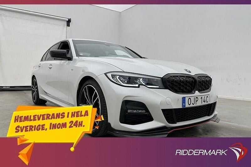 Vit Begagnad 2019 BMW 330 M Sport Sedan | 358 900 kr (Bra pris) - Bild 1/3