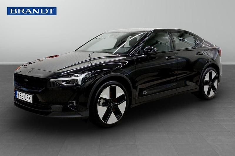 Svart Begagnad 2023 Polestar 2 Plus Sedan | 369 900 kr (Marknadspris) - Bild 1/4