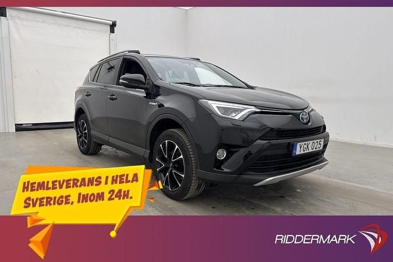 Svart Begagnad 2016 Toyota RAV4 Hybrid SUV | 198 900 kr (Marknadspris) - Bild 1/3