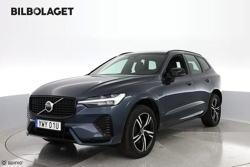 Begagnad Volvo XC60 R-Design 391 HK (287 kW) 2021 Mörkblå SUV