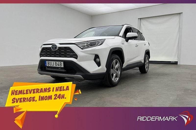 Vit Begagnad 2020 Toyota RAV4 Hybrid Executive SUV | 364 800 kr (Marknadspris) - Bild 1/3
