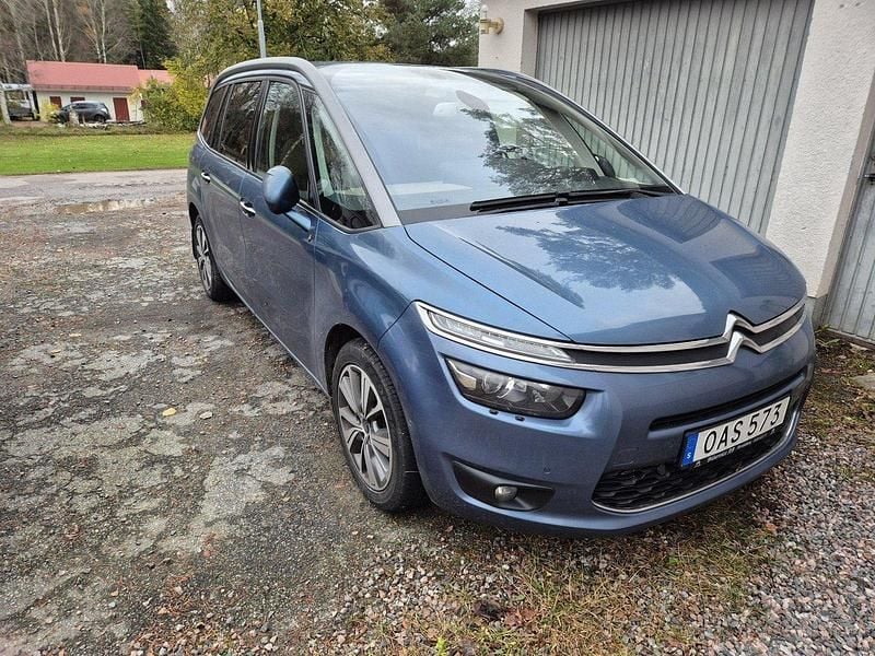Blå Begagnad 2016 Citroën Grand C4 Picasso Minibuss | 105 000 kr (Bra pris) - Bild 1/4